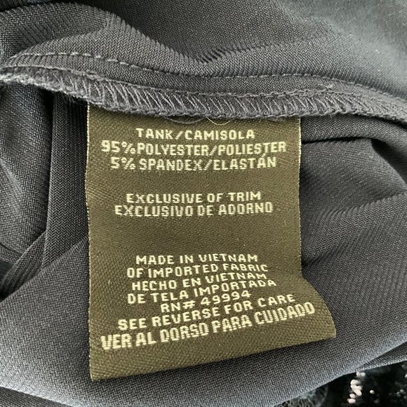 R&M Richards Women’s 3 Piece Sequin Swing Jacket, Blouse, Pants Navy Blue Sz 8P - Picture 6 of 7